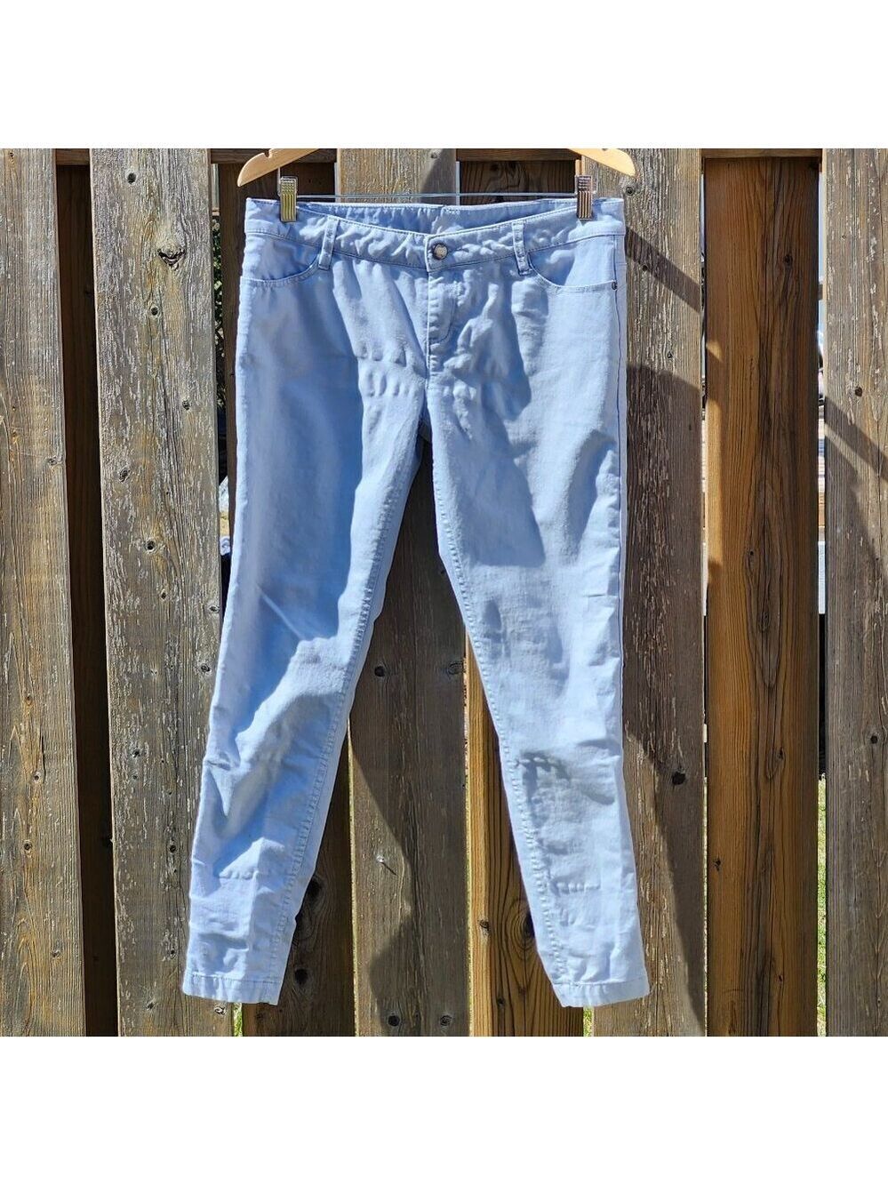BEAUTIFUL Women's Size 10 Lole BLUE Cotton Stretch Pants